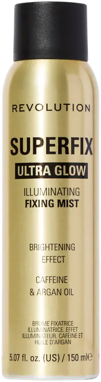 Makeup Revolution superfix extra glow meikinkiinnityssuihke 150ml hehkua lisäävä