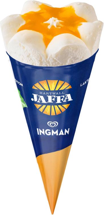Ingman 120ML / 63g jäätelötuutti Hartwall Jaffa laktoositon