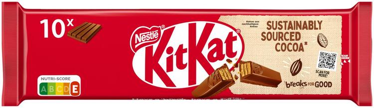 Nestlé Kit Kat 10x41.5g suklaakuorrutteinen vohvelipatukka