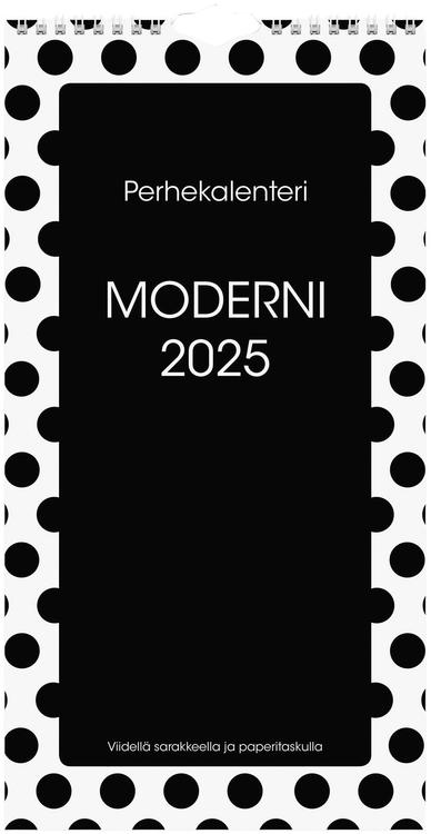 Burde Perhekalenteri 2025 Moderni