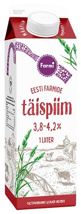 Täispiim 3,8%-4,2%, 1l