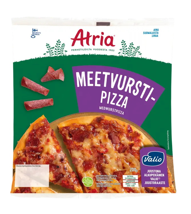 Atria Meetvurstipizza 200g