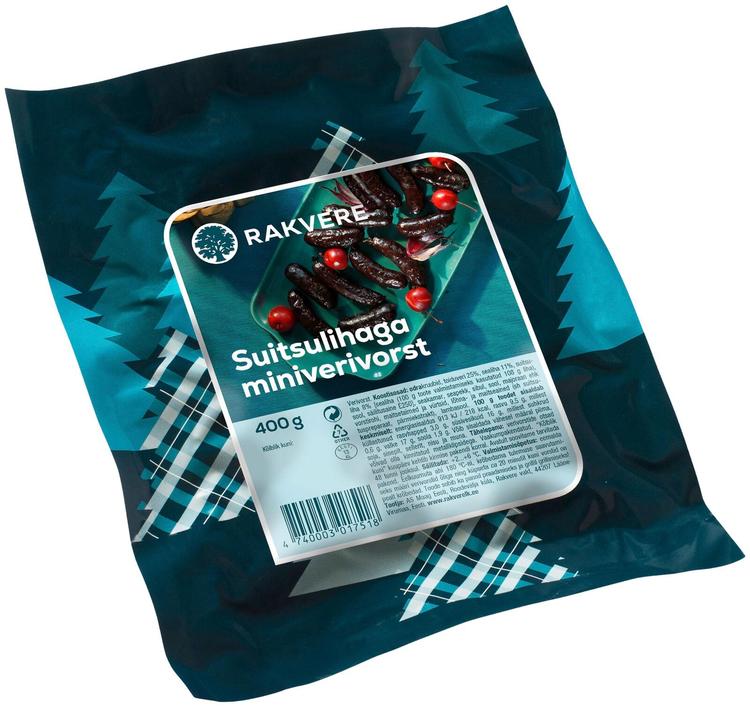 Miniverivorst suitsulihaga 400 g