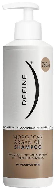 Define Moroccan Argan Oil shampoo kuiville/normaaleille hiuksille 750ml