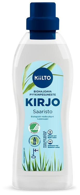 Kiilto Kirjo biohajoava pyykinpesuneste Saaristo 720 ml