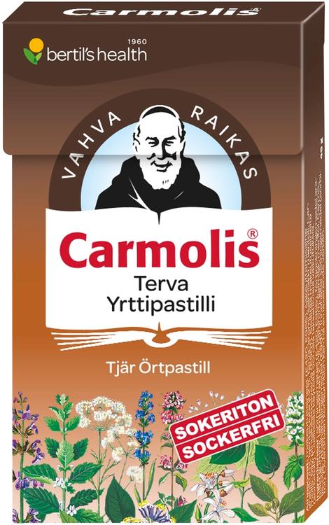 bertil´s health Carmolis Terva yrttipastilli 45 g