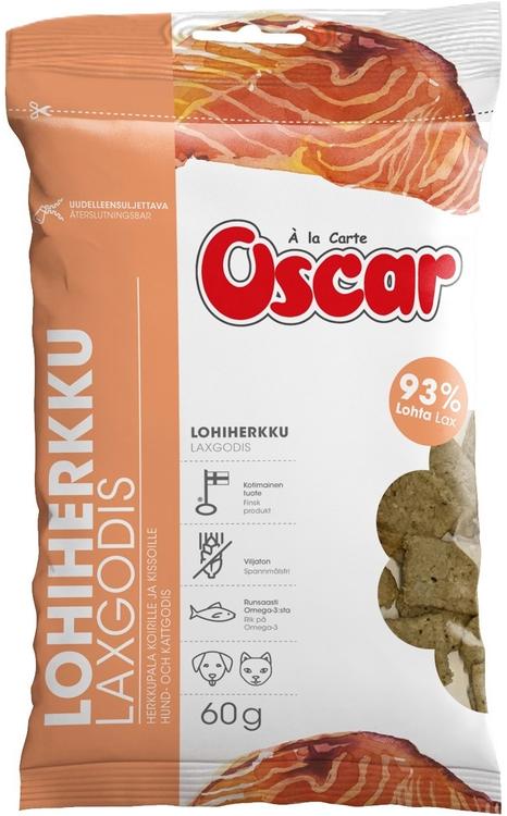 Oscar Lohiherkku koirille ja kissoille täydennysrehu 60g