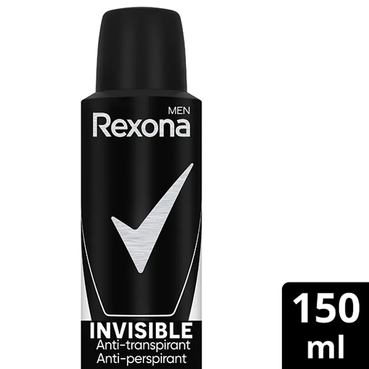 Rexona Men 48h Invisible Black & White antiperspirantti deodorantti spray 150ml