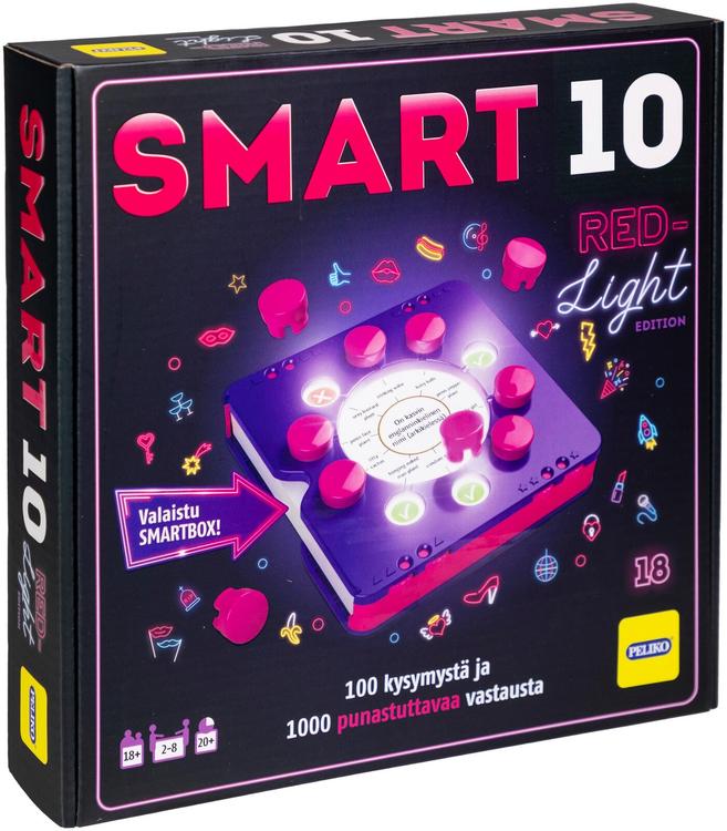 Peliko seurapeli Smart10 Red Light Edition FI