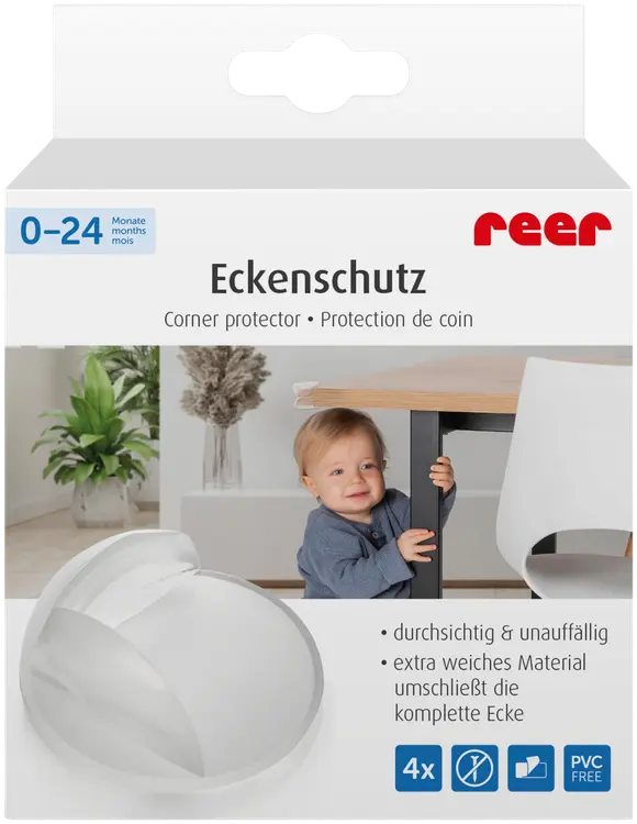 Reer kulmasuoja 4kpl, kirkas