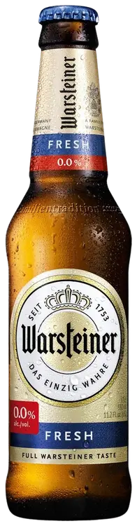 Warsteiner Premium Fresh alkoholiton olut 0,0% 0,33 l plo