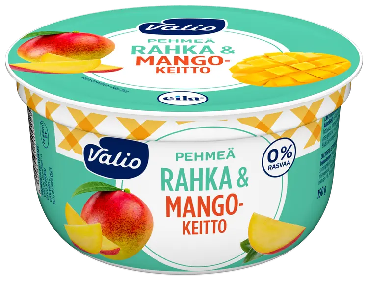 Valio pehmeä rahka & mangokeitto 150 g laktoositon