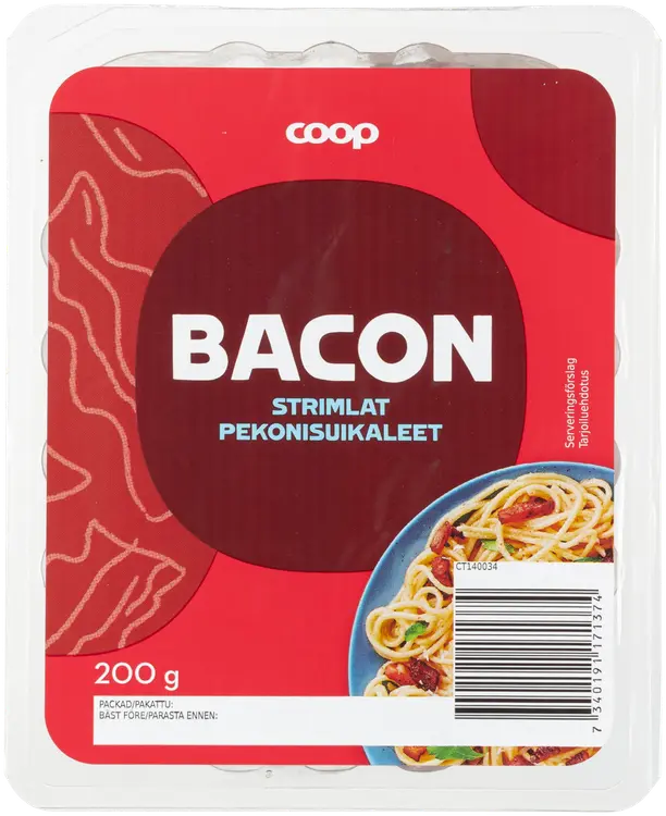 Coop pekonisuikaleet 200 g
