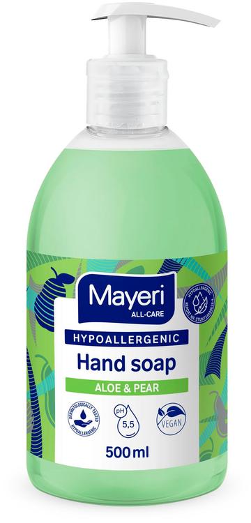 Mayeri All-Care Hypoallergenic nestesaippua Aloe&Pear 500ml