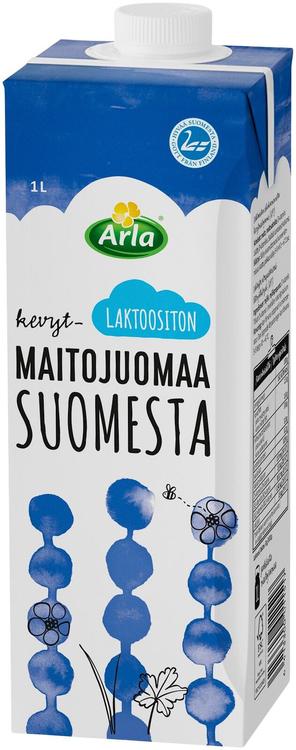 Arla Kevytmaitojuoma 1 L UHT laktoositon Suomesta