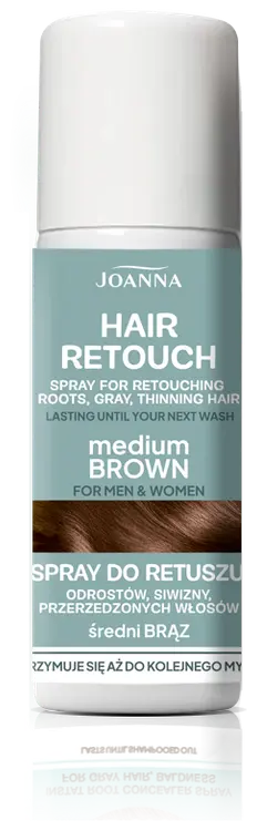 Joanna Hair Retouch keskiruskea 75 ml