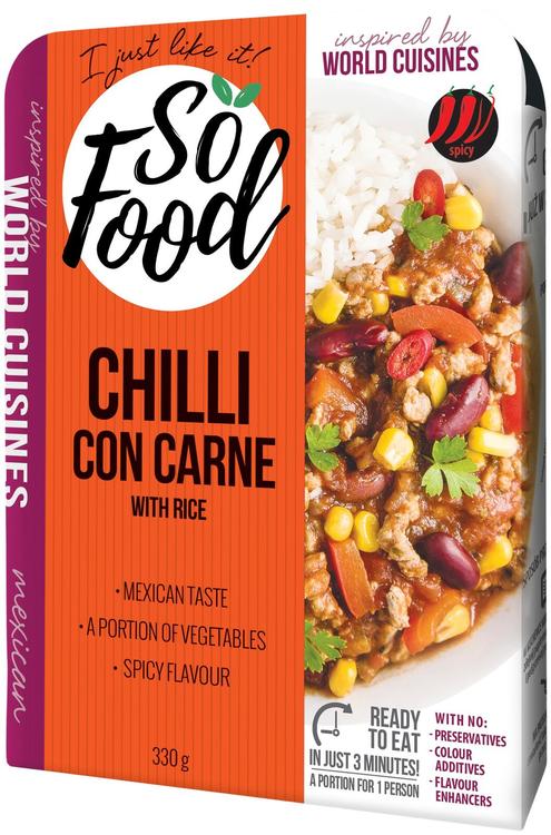 So Food Chilli Con Carne 330g