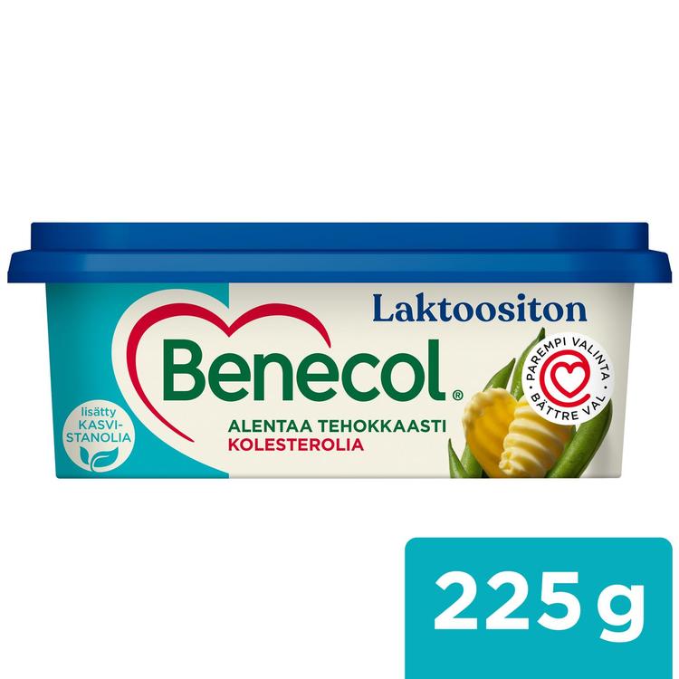 Benecol 225g laktoositon 59% kasvirasvalevite