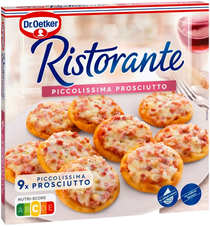 Dr. Oetker Ristorante Piccolissima Prosciutto pakasteminipizzat 216g