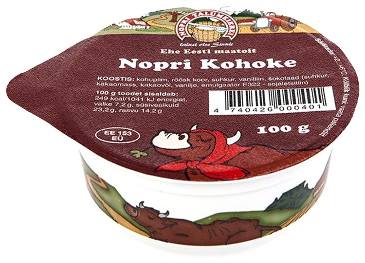 Kohoke šokolaadiga, 100 g