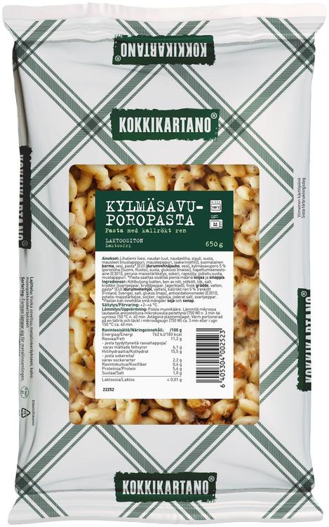 Kokkikartano Kylmäsavuporopasta 650g