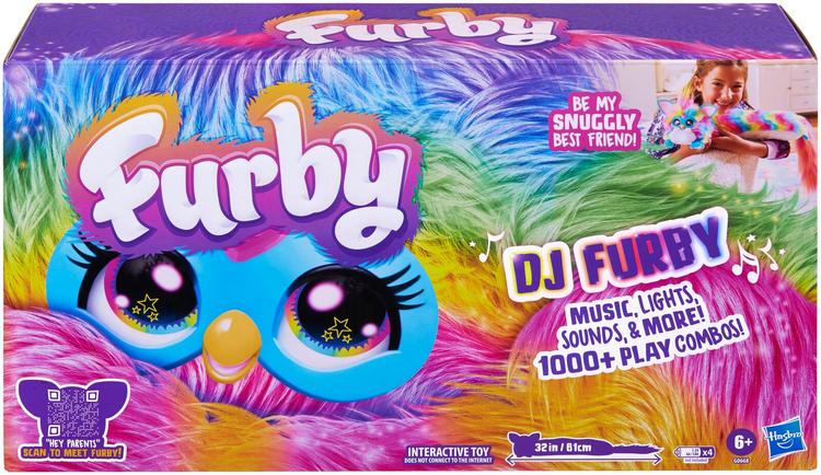 Interaktiivne mänguasi dj furby rainbow