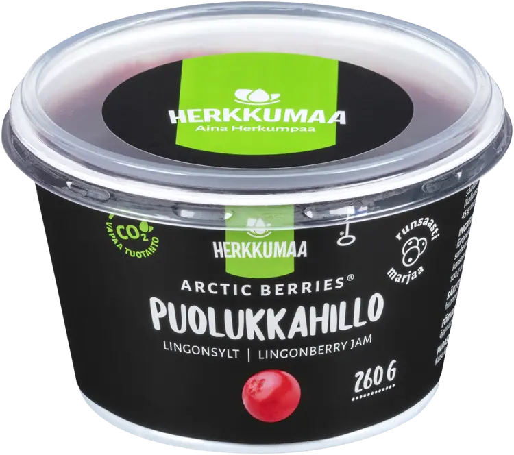 Herkkumaa Arctic Berries Puolukkahillo 260g