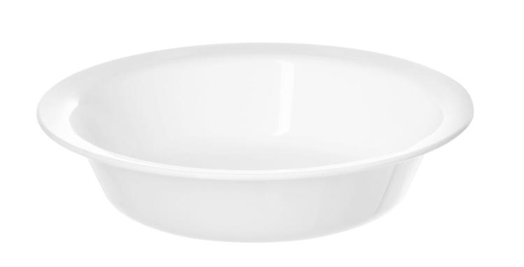 GastroMax Bio 22 cm syvä valkoinen lautanen