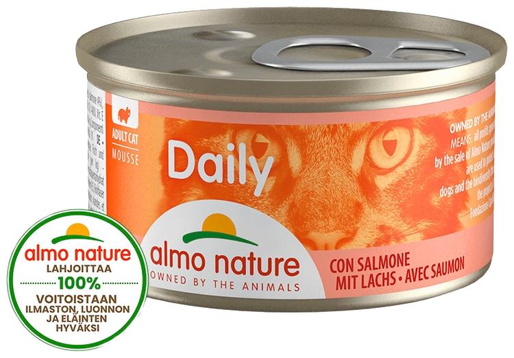 Almo Nature DAILY CAT mousse Lohi 85g