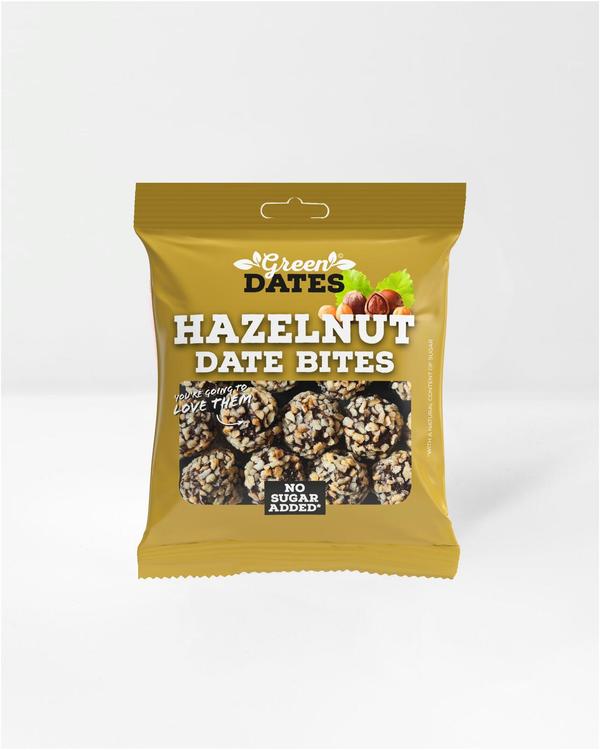 Hasselpähkinä date bites