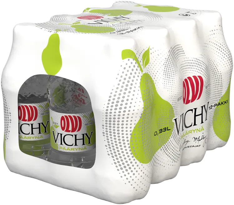 12xOLVI Vichy Päärynä 0,33 l kmp