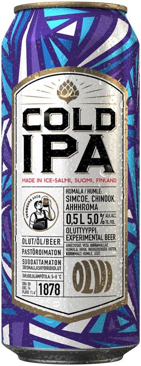 OLVI Cold IPA 5,0 % 0,5 l tlk