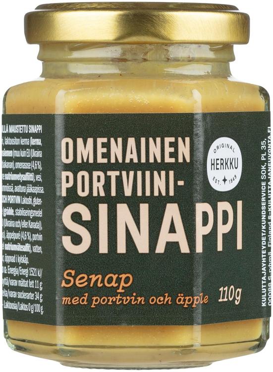 Herkku Omenainen portviinisinappi 110g