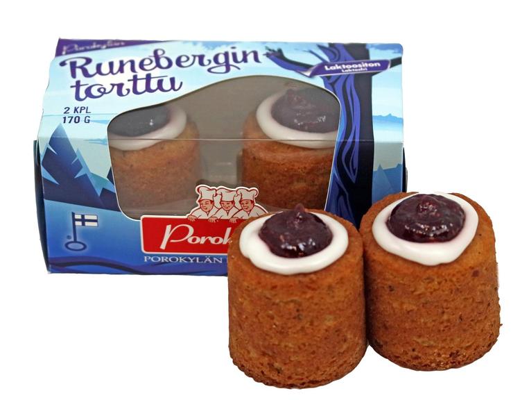 Porokylän Runebergintorttu 2 kpl/170 g