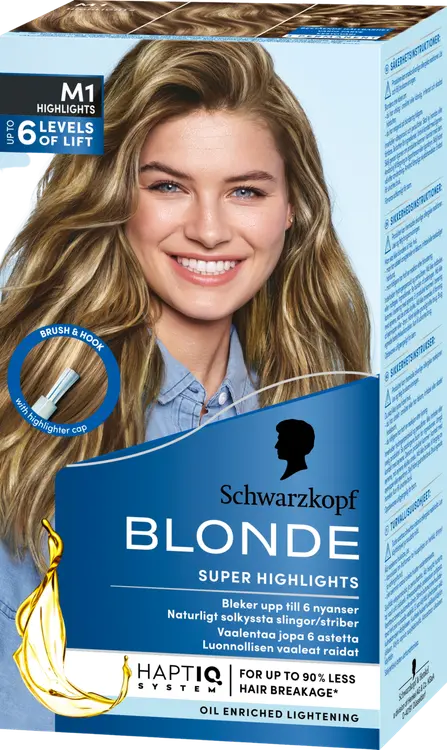 Schwarzkopf Blonde M1 Highlights Super raidat
