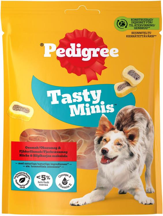 Pedigree Tasty Minis närimiseks maiused 155g