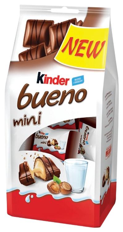 Kinder Bueno mini piimašokolaadivahvel pähklitäidisega 108 g