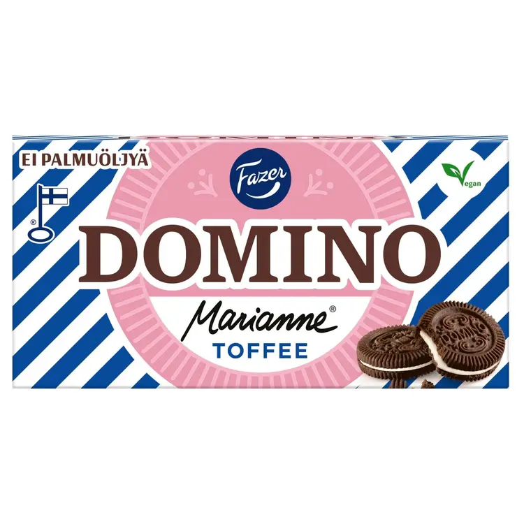 Fazer Domino Marianne Toffee keksi 350g