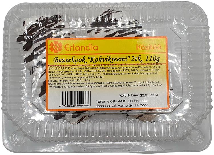 Bezeekook kohvikreemi 2tk.110 g