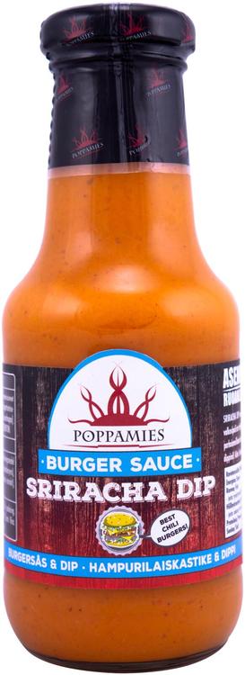 Poppamies Sriracha Dip Burger sauce 320g