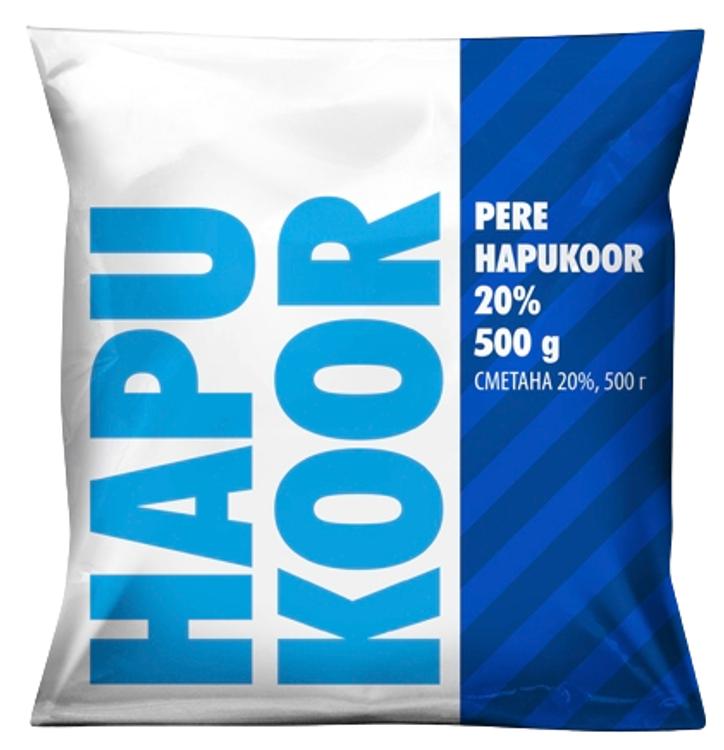 Pere hapukoor 20% 500g kile