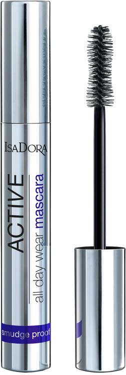 IsaDora 12 ml Active All Day Wear Mascara 20 Deep Black ripsiväri