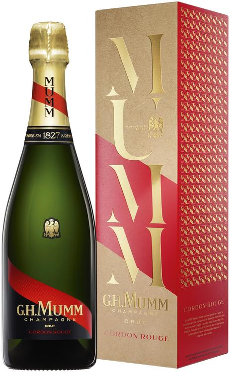 Mumm Cordon Rouge Brut Champagne KPN kvaliteetvahuvein 12,5%vol 1,5 l