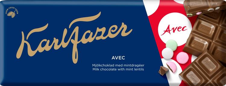 Karl Fazer Avec 180g suklaalevy