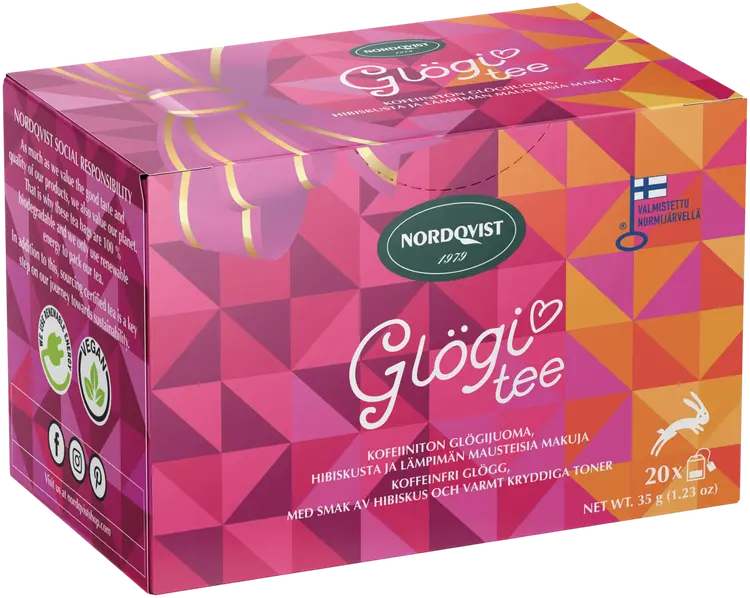 Nordqvist Glögitee 20 x 1,75 g
