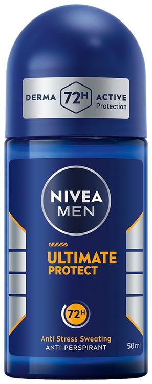 NIVEA MEN 50ml Ultimate Protect Deo Roll-On -antiperspirantti