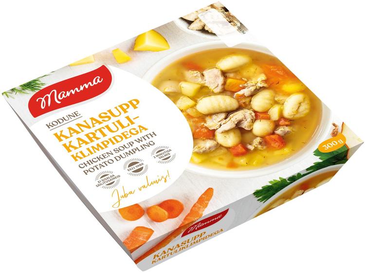 Kanasupp kartuliklimpidega 300 g