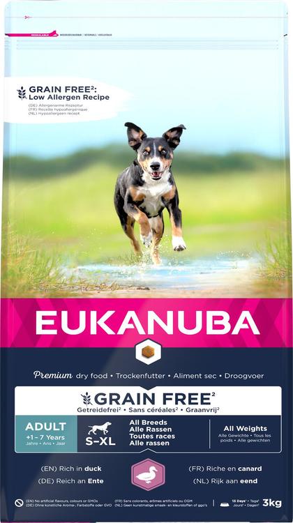 Eukanuba grain frree duck all breed