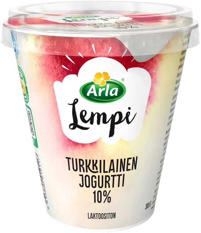 Arla Lempi 300g 10% laktoositon turkkilainen jogurtti