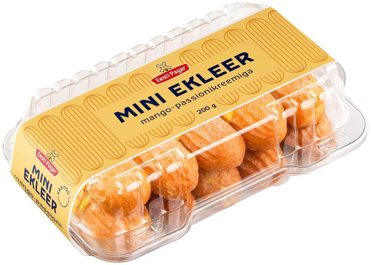 Mini ekleer mango-passionikreemiga 200 g